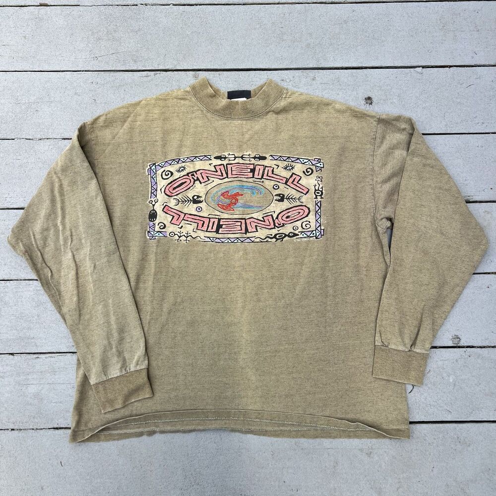 O'Neill Vintage 90's Long Sleeve T-Shirt Men's-Size XL